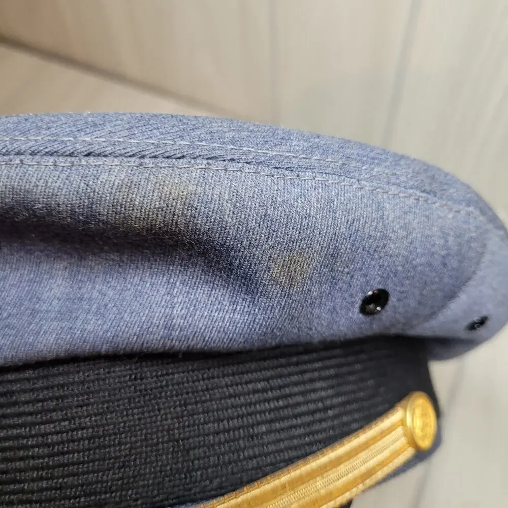 Vintage Military Bancroft Pak Cap USA Size 6.5 READ